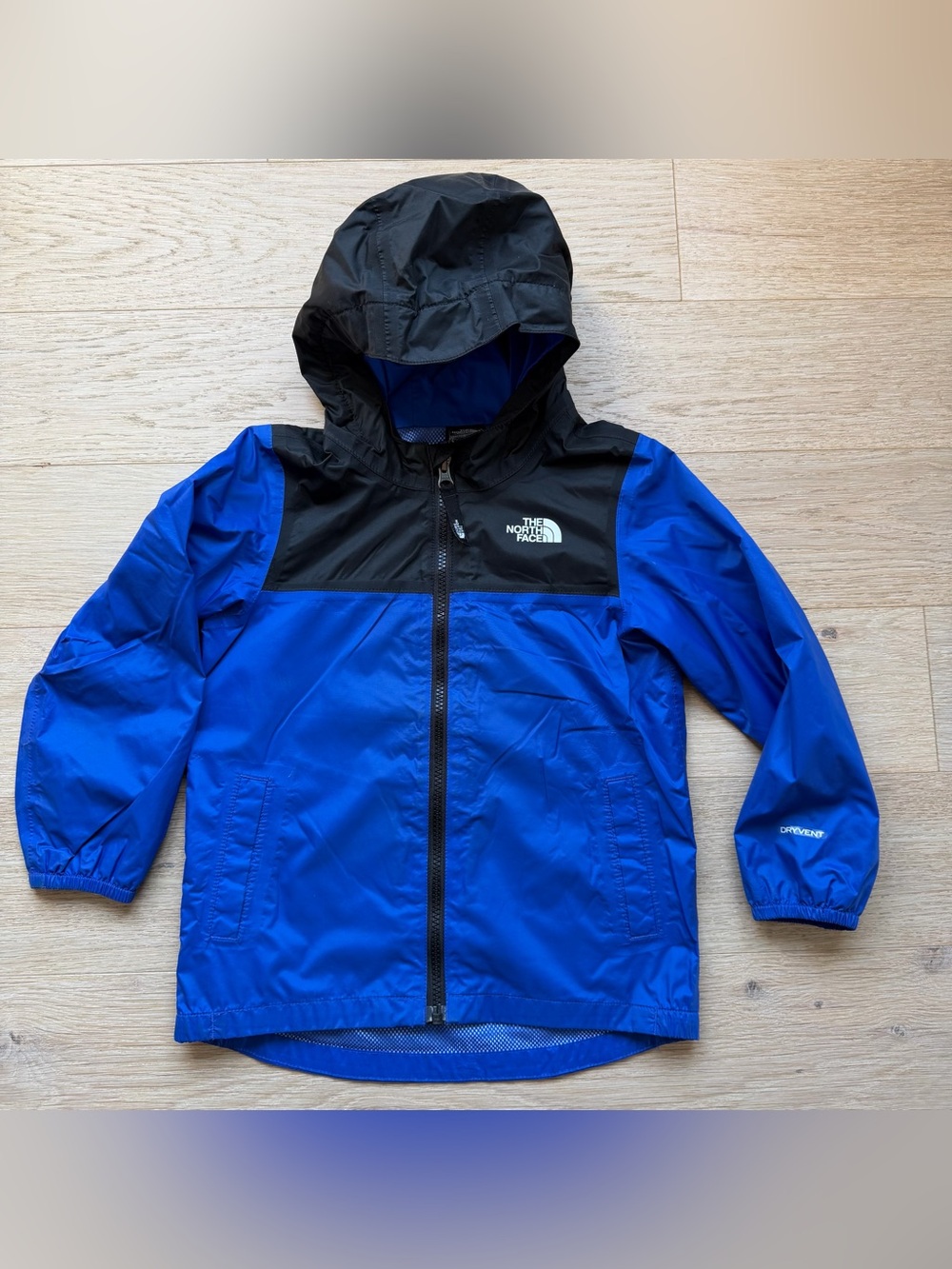 The North Face DryVent Blue Black Rain Jacket 5T